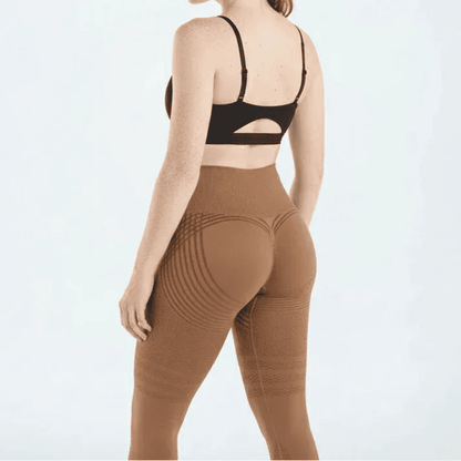 BelleFit™ 3D Anti-Cellulite Sculpting Leggings – Lift Effect & Tummy Control