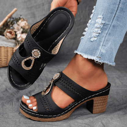 BelleLuxe Sandals – Elegance Without Foot Pain