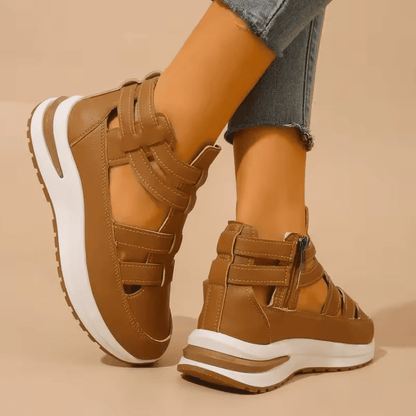 BelleStride™ Orthopedic Platform Sandals - Elegance Without Foot Pain