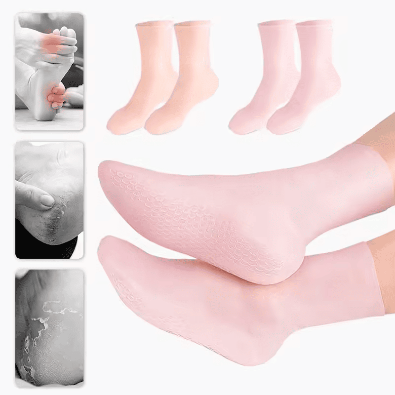 BelleCare – Meias Hidratantes Anti-Rachaduras para os Pés