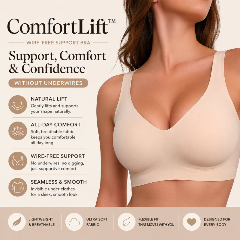 ComfortLift™ Seamless Bra That Supports Without Wires