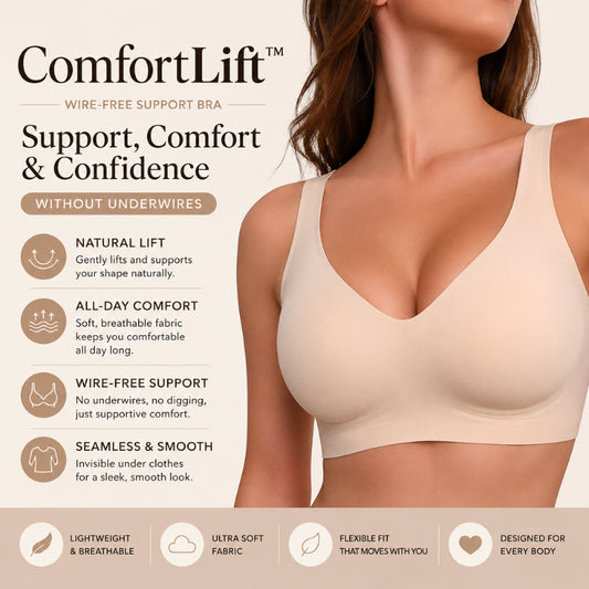 ComfortLift™ Seamless Bra That Supports Without Wires
