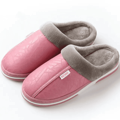 Orthopaedic Leather Slippers – Lined Interior [Odour-neutral]